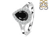 Black Tourmaline & White Topaz Ring BLS-RDR-2253.