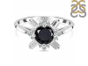 Black Tourmaline & White Topaz Ring BLS-RDR-2264.