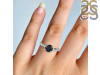 Black Tourmaline & White Topaz Ring BLS-RDR-2269.