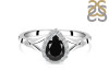 Black Tourmaline & White Topaz Ring BLS-RDR-2271.
