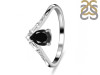 Black Tourmaline & White Topaz Ring BLS-RDR-2283.