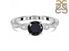 Black Tourmaline & White Topaz Ring BLS-RDR-2288.