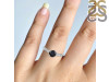 Black Tourmaline & White Topaz Ring BLS-RDR-2288.