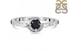 Black Tourmaline & White Topaz Ring BLS-RDR-2292.
