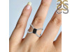 Black Tourmaline & White Topaz Ring BLS-RDR-2293.
