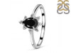 Black Tourmaline & White Topaz Ring BLS-RDR-2305.
