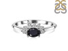 Black Tourmaline & White Topaz Ring BLS-RDR-2418.