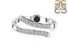 Black Tourmaline & White Topaz Ring BLS-RDR-2526.