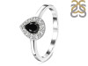 Black Tourmaline & White Topaz Ring BLS-RDR-2535.