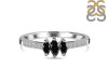 Black Tourmaline & White Topaz Ring BLS-RDR-2540.