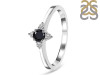 Black Tourmaline & White Topaz Ring BLS-RDR-2541.