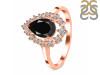 Black Tourmaline & White Topaz Ring BLS-RDR-2770.