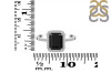  Black Tourmaline & White Topaz Ring BLS-RDR-3071.