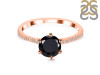 Black Tourmaline & White Topaz Ring BLS-RDR-3140.