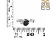Black Tourmaline & White Topaz Ring BLS-RDR-3153.