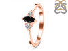 Black Tourmaline & White Topaz Ring BLS-RDR-3155.