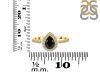 Black Tourmaline & White Topaz Ring BLS-RDR-3161.