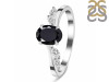 Black Tourmaline & White Topaz Ring BLS-RDR-3163.