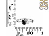 Black Tourmaline & White Topaz Ring BLS-RDR-3199.