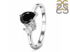 Black Tourmaline & White Topaz Ring BLS-RDR-3199.