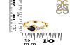 Black Tourmaline  & White Topaz Ring BLS-RDR-3238.