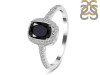Black Tourmaline & White Topaz Ring BLS-RDR-3263.