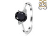 Black Tourmaline & White Topaz Ring BLS-RDR-351.