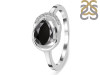 Black Tourmaline & White Topaz Ring BLS-RDR-367.