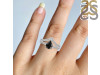 Black Tourmaline & White Topaz Ring BLS-RDR-372.