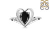 Black Tourmaline & White Topaz Ring BLS-RDR-379.