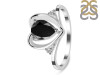 Black Tourmaline & White Topaz Ring BLS-RDR-379.