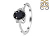 Black Tourmaline & White Topaz Ring BLS-RDR-383.