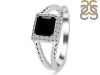 Black Tourmaline & White Topaz Ring BLS-RDR-388.