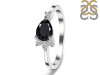 Black Tourmaline & White Topaz Ring BLS-RDR-433.