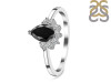 Black Tourmaline & White Topaz Ring BLS-RDR-436.