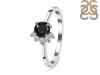 Black Tourmaline & White Topaz Ring BLS-RDR-437.