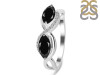 Black Tourmaline & White Topaz Ring BLS-RDR-461.