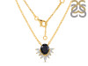 Black Tourmaline & White Topaz Necklace BLS-RN-72.