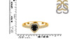  Black Tourmaline & White Topaz Ring BLS-RR-423.