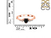  Black Tourmaline & White Topaz Ring BLS-RR-424.