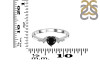  Black Tourmaline & White Topaz Ring BLS-RR-424.