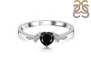  Black Tourmaline & White Topaz Ring BLS-RR-424.