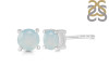 Blue Chalcedony Stud Earring BLX-RDE-1023.