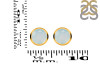 Blue Chalcedony Stud Earring BLX-RDE-1254.