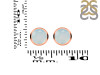 Blue Chalcedony Stud Earring BLX-RDE-1254.