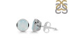 Blue Chalcedony Stud Earring BLX-RDE-1254.