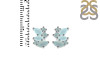 Blue Chalcedony Stud Earring BLX-RDE-1261.