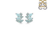 Blue Chalcedony Stud Earring BLX-RDE-1261.