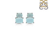 Blue Chalcedony Stud Earring BLX-RDE-1267.