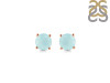 Blue Chalcedony Stud Earring BLX-RDE-1353.
